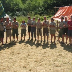 Opening na toteming - Scouts en Gidsen Zaventem 